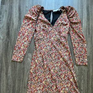 ASTR Floral Maxi Dress - Small